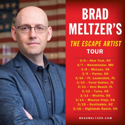 Brad Meltzer tour
